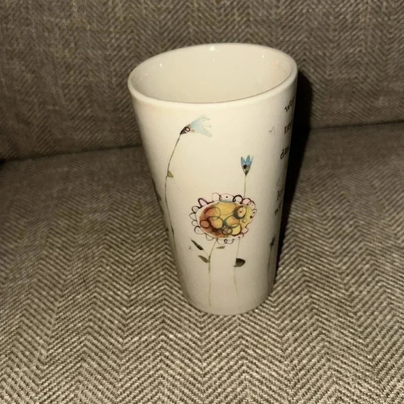 VTG Natural Life Multi-Colored Robbin Rawlings Graphic Coffee Mug Cup - Picture 8 of 11